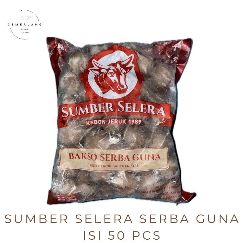 

Bakso Serbaguna Sumber Selera / Kebon Jeruk isi 50 Pcs