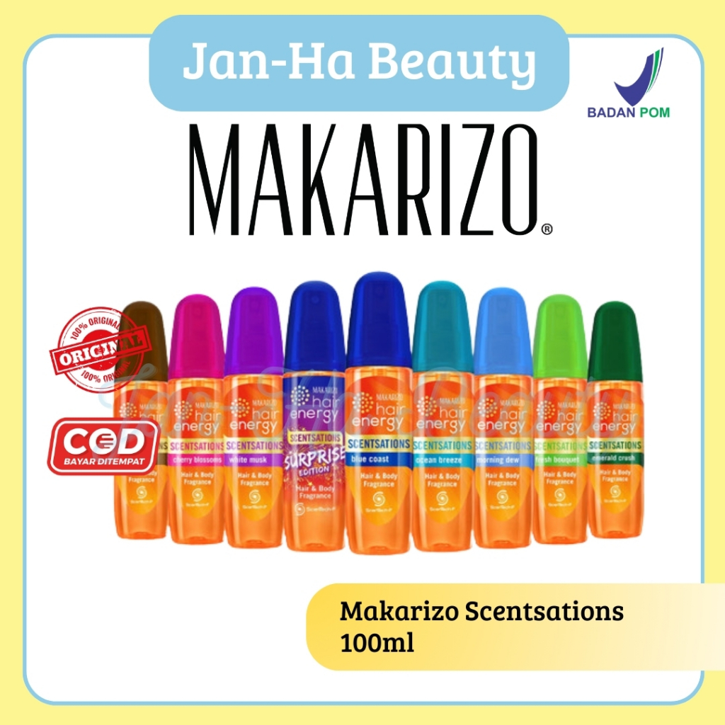 [2026] MAKARIZO SCENTSATIONS HAIR & FRAGRANCE (PARFUM RAMBUT) PEKANBARU 30ml/100ml