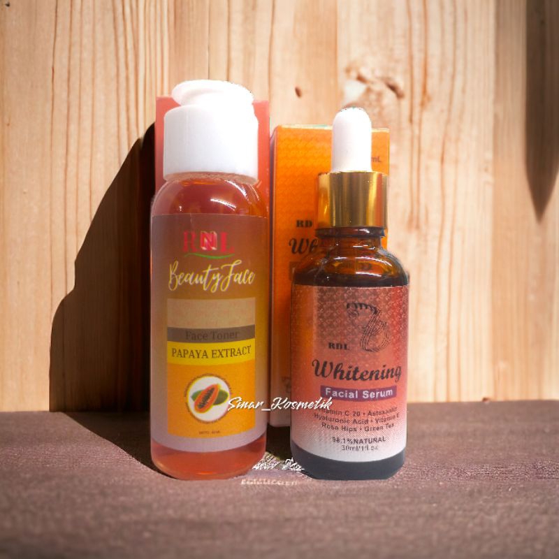 Paket Serum RDL dan Toner Pepaya Extract RNL