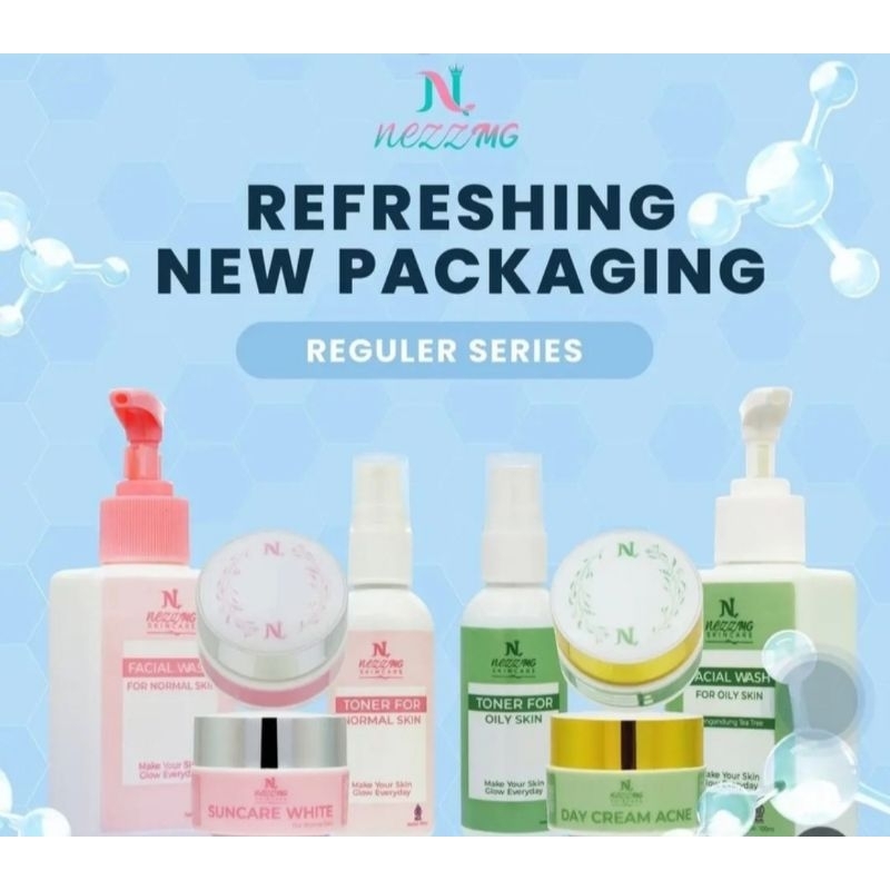 Nezzmg Skincare Kemasan Baru Original 100 % BPOM & MUI || Cream Jerawat || Cream Flek hitam || Cream