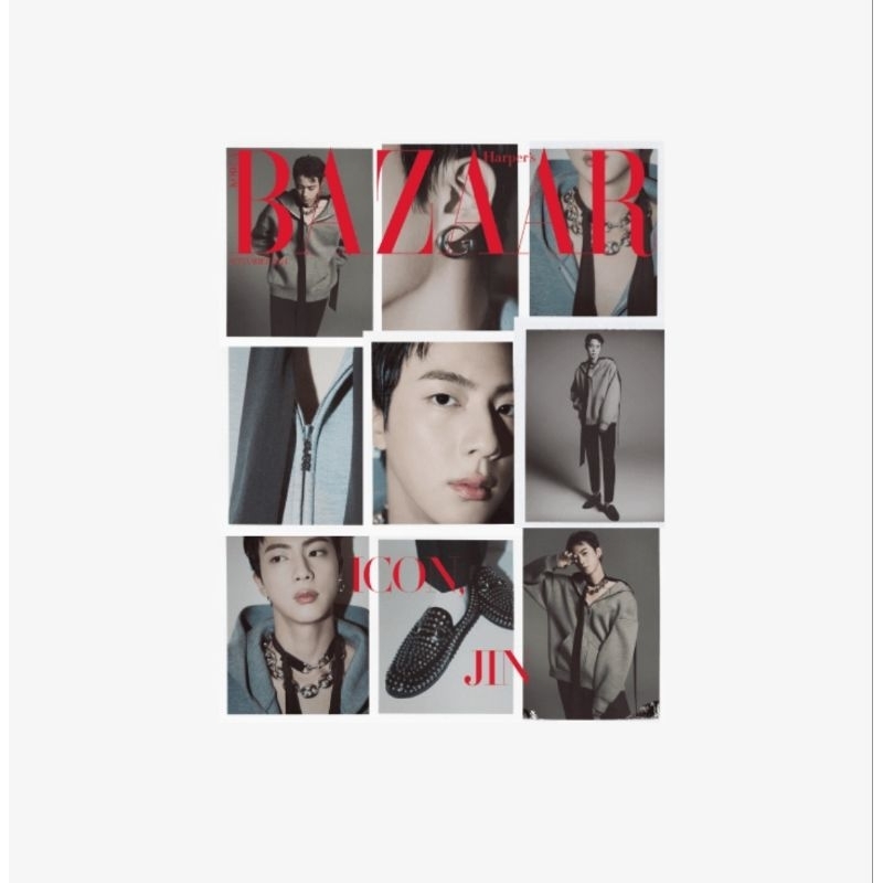[PO] BTS HARPER'S BAZAAR (2024.09) With Jin / HARPERS BAZAAR JIN / BAZAAR JIN