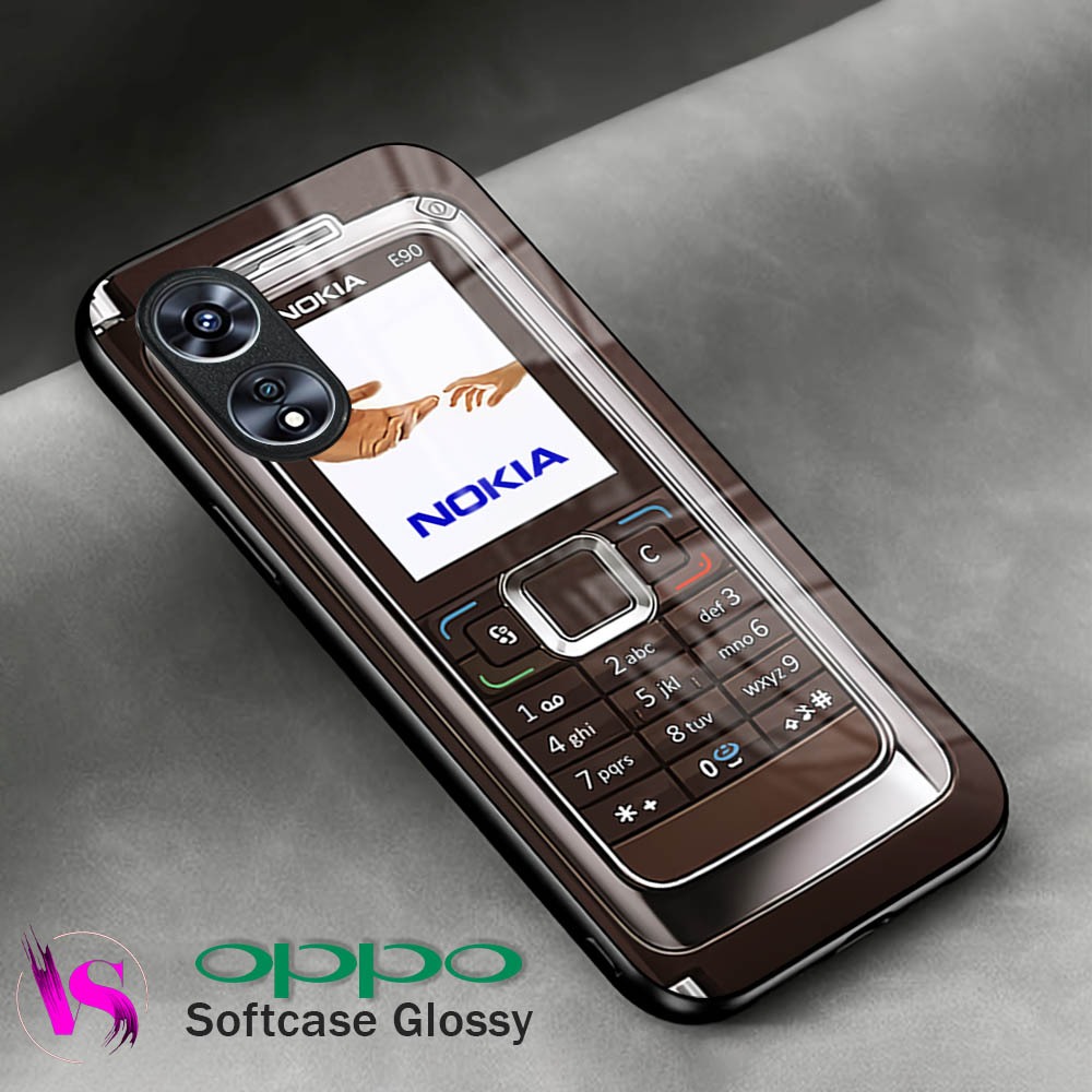 [VN53] Softcase Glossy Oppo A17 A17K A18 A38 A58 A78 A79 A98 4G 5G Case Kilau Silikon Glossy Softcas