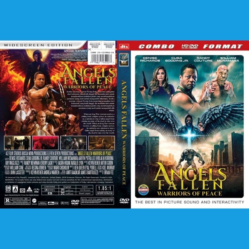 DVD Angel Fallens Warriors of Peace 2024