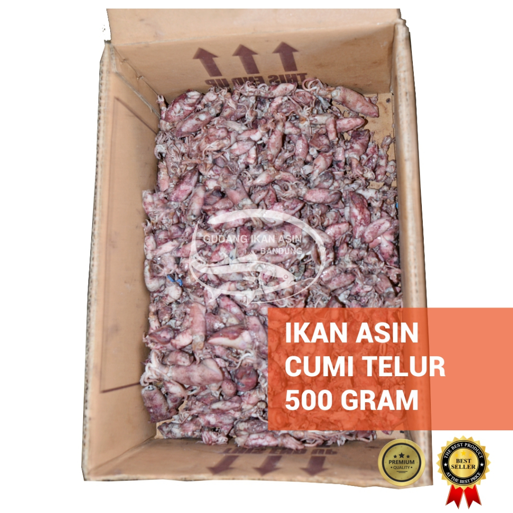 

Ikan Asin Cumi Telur 500 gr
