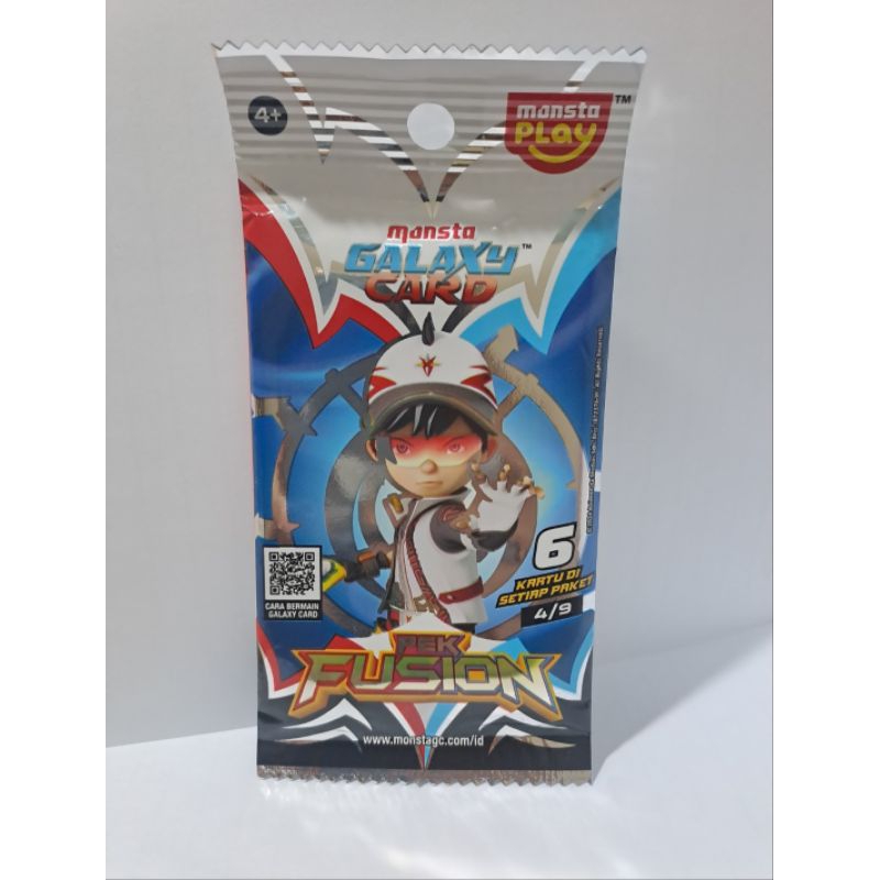 Monsta Galaxy Card | Pek Fusion | ALTERNATE ART BOBOIBOY SUPRA
