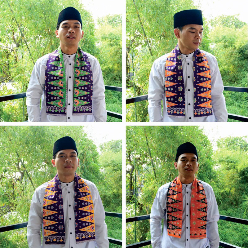 Cukin Betawi, cukin gigi balang, Cukin Betawi gigi balang syal betawi