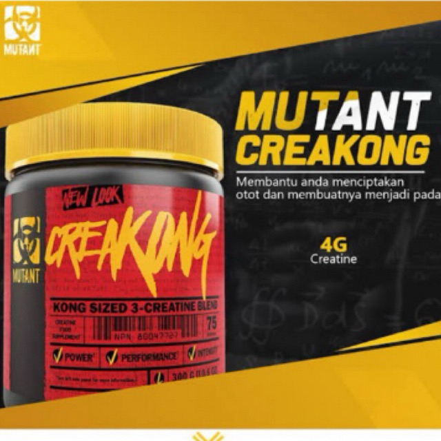 MUTANT CREAKONG CREATINE BLEND PWDER 300 Gr