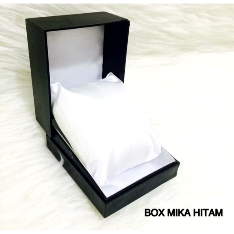 Kotak Jam Tangan Pria Wanita Box Hitam