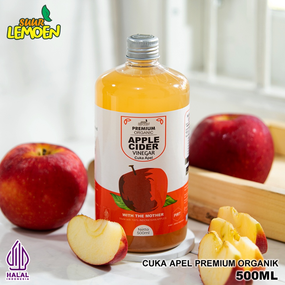 

Terlaris Suur Lemoen Apple Cider Vinegar 25 ml 5 ml Cuka Apel Premium Organic