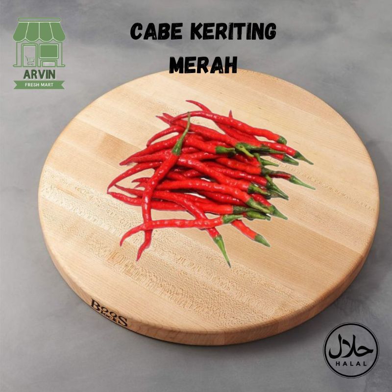 

Cabe merah keriting segar fresh