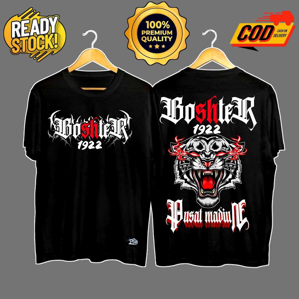Kaos boshter PSHT terbaru dan murah / baju distro PSHT