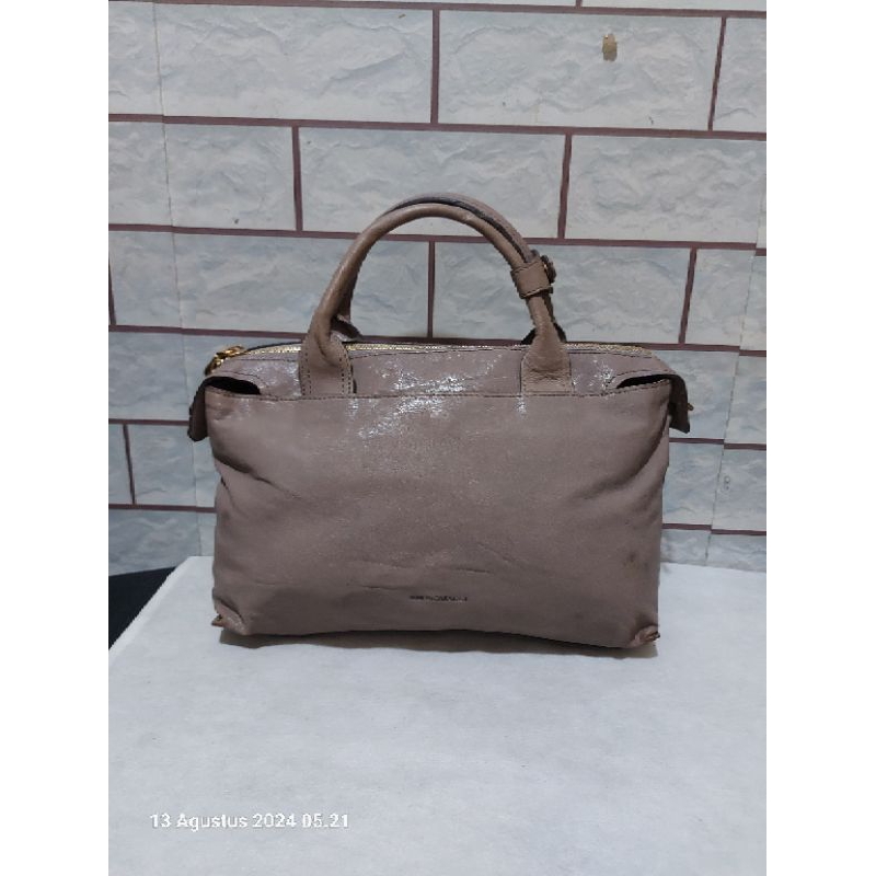 Tas Handbag Kulit Asli BRUN* MAGL* (Harga NETT) / Tas Kulit Asli / HandBag tote Kulit Asli/Tote Kuli