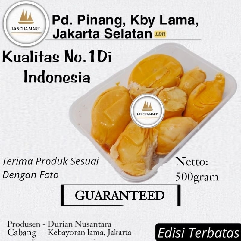 

DURIAN KUPAS TEMBAGA / DURPAS KUNING 500GR / DUREN KUPAS 500GRAM