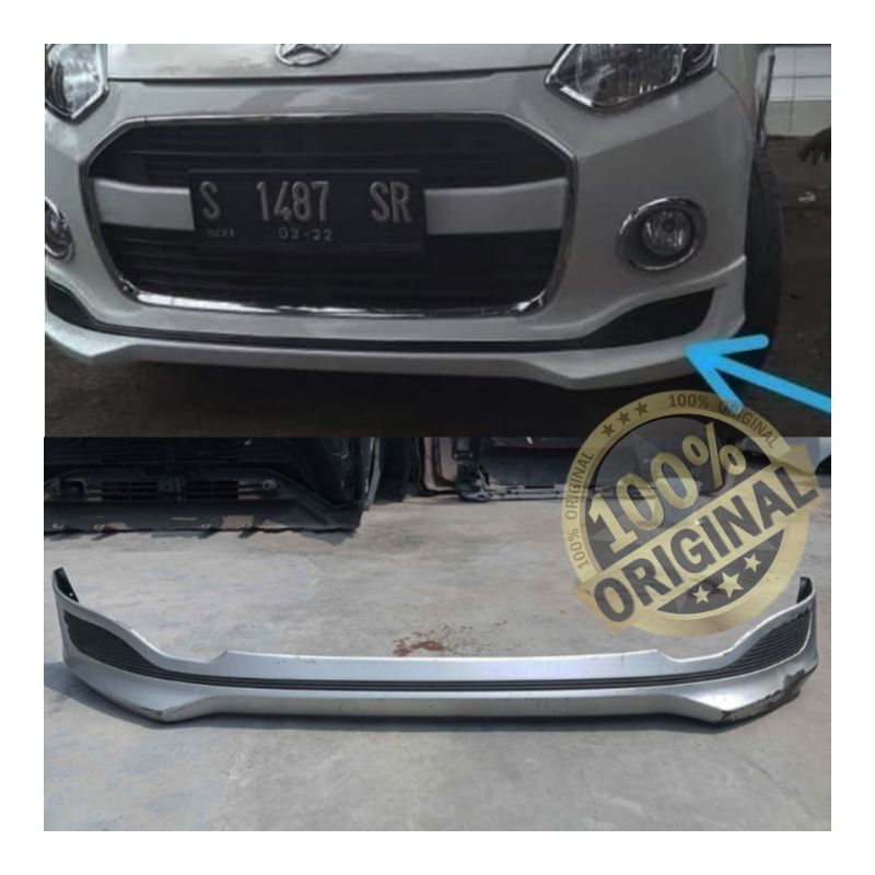 bodykit depan Ayla x elegant original copotan