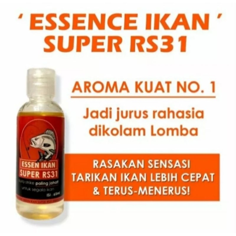 Essen Rs31 Ikan Super Aroma Kuat No. 1 asli Original Untuk Segala Jenis Ikan