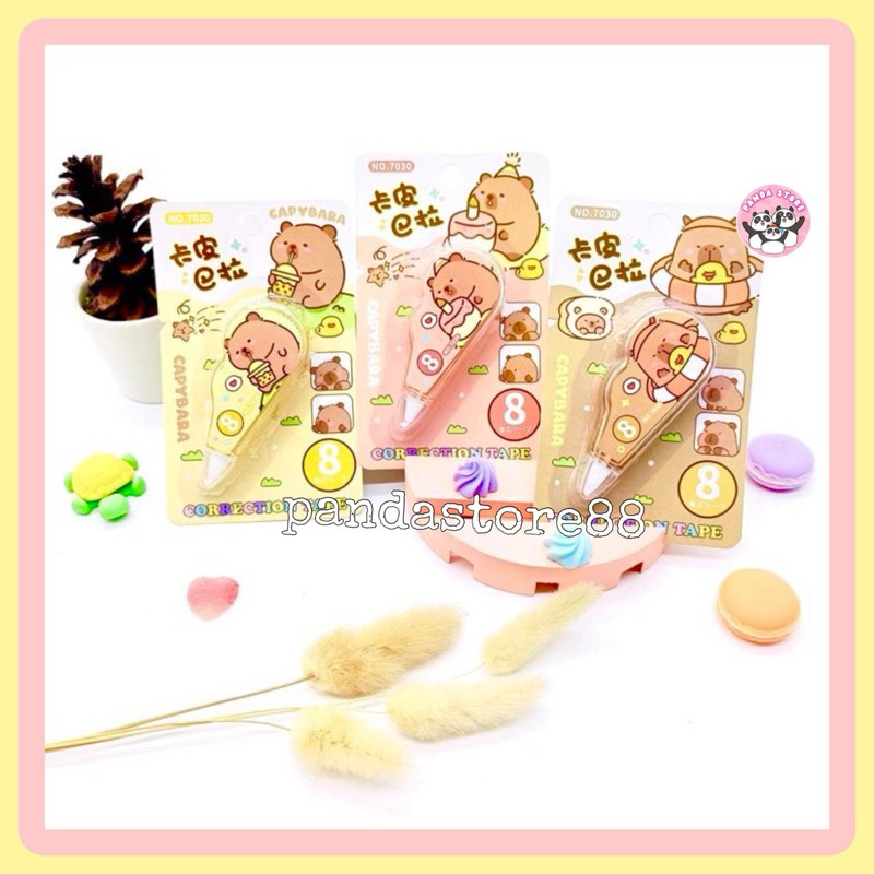 

Correction Tape Tip Ex Stipo Capybara Lucu