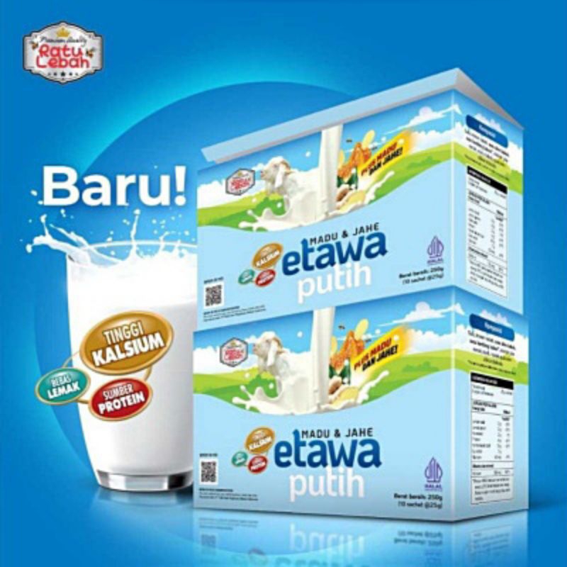 

Susu Kambing Etawa Madu + Jahe isi 10 sacet