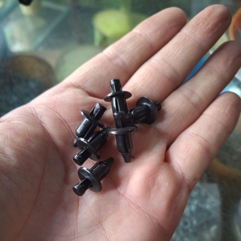 KLIP PLASTIK BODY MOTOR YAMAHA KECIL - CLIP BODY MOTOR - KLIP PLASTIK KECIL