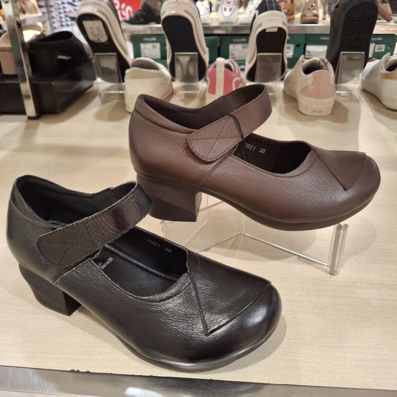 Rohde best seller sepatu formal tali heels hak 5cm wanita upper 100% kulit sapi ringan empuk & ori s