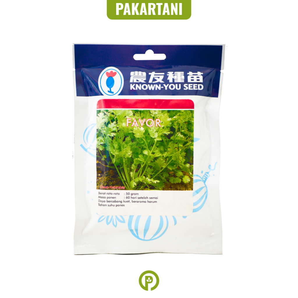 FAVOR Benih Ketumbar Daun Coriander Known-You Seed