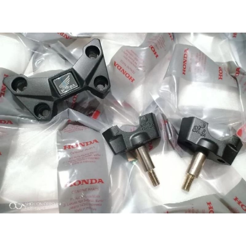 raicer CBR LED original baru, recer CBR LED, raiser stang/stir, recer CBR LED, reser CBR hitam origi