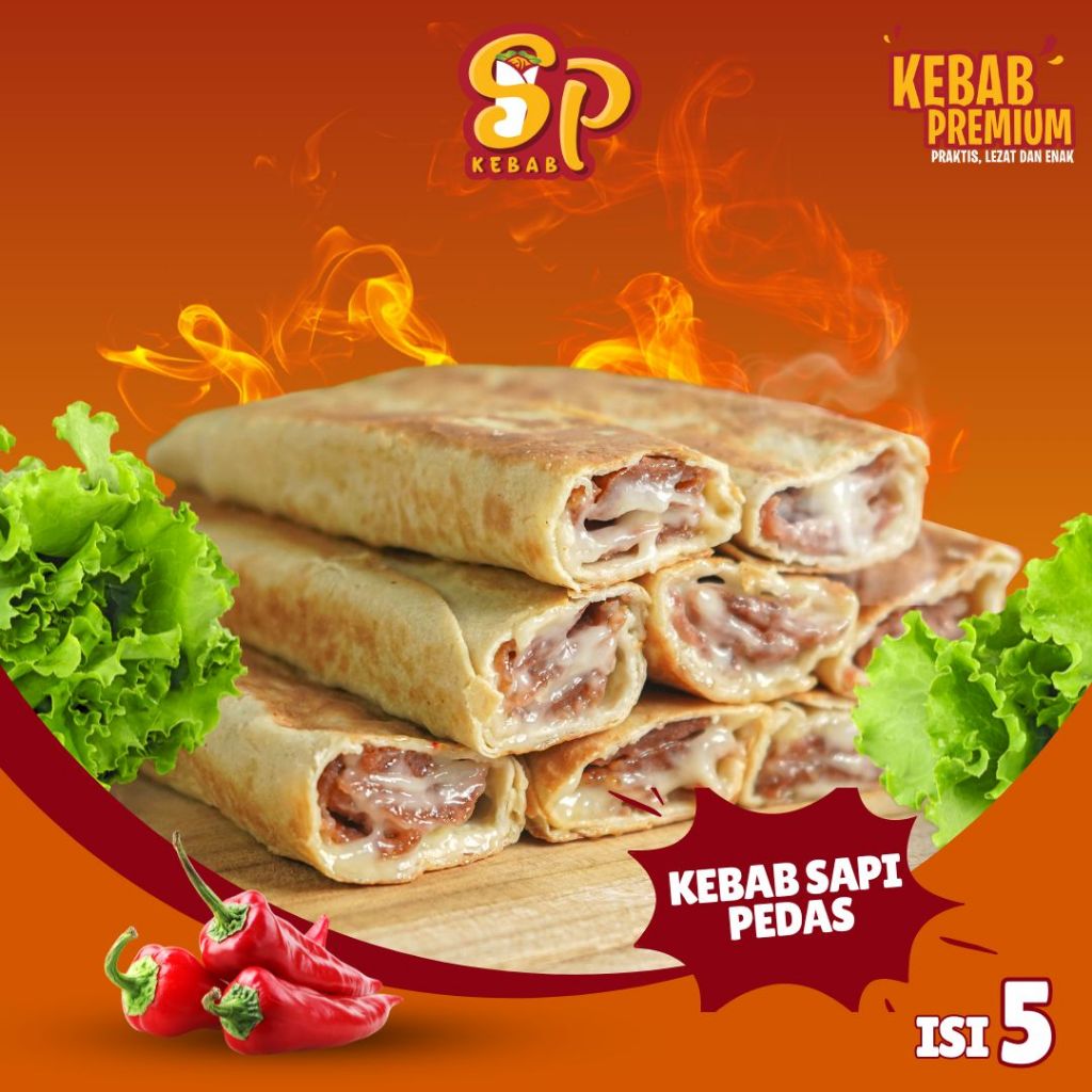 

SPkebab Daging Sapi PEDAS - KEBAB PREMIUM PEDAS , KEBAB HALAL PEDAS , KEBAB SEDANG FROZEN PEDAS , KEBAB BEEF PEDAS , KEBAB CHICKEN PEDAS , KEBAB LAMB PEDAS , KEBAB SEDANG ISI 5 AUTHENTIC TURKI CEMILAN FROZEN