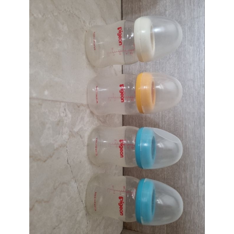 TAKE ALL Botol Susu Pigeon Wide Neck 160ml (TANPA DOT)