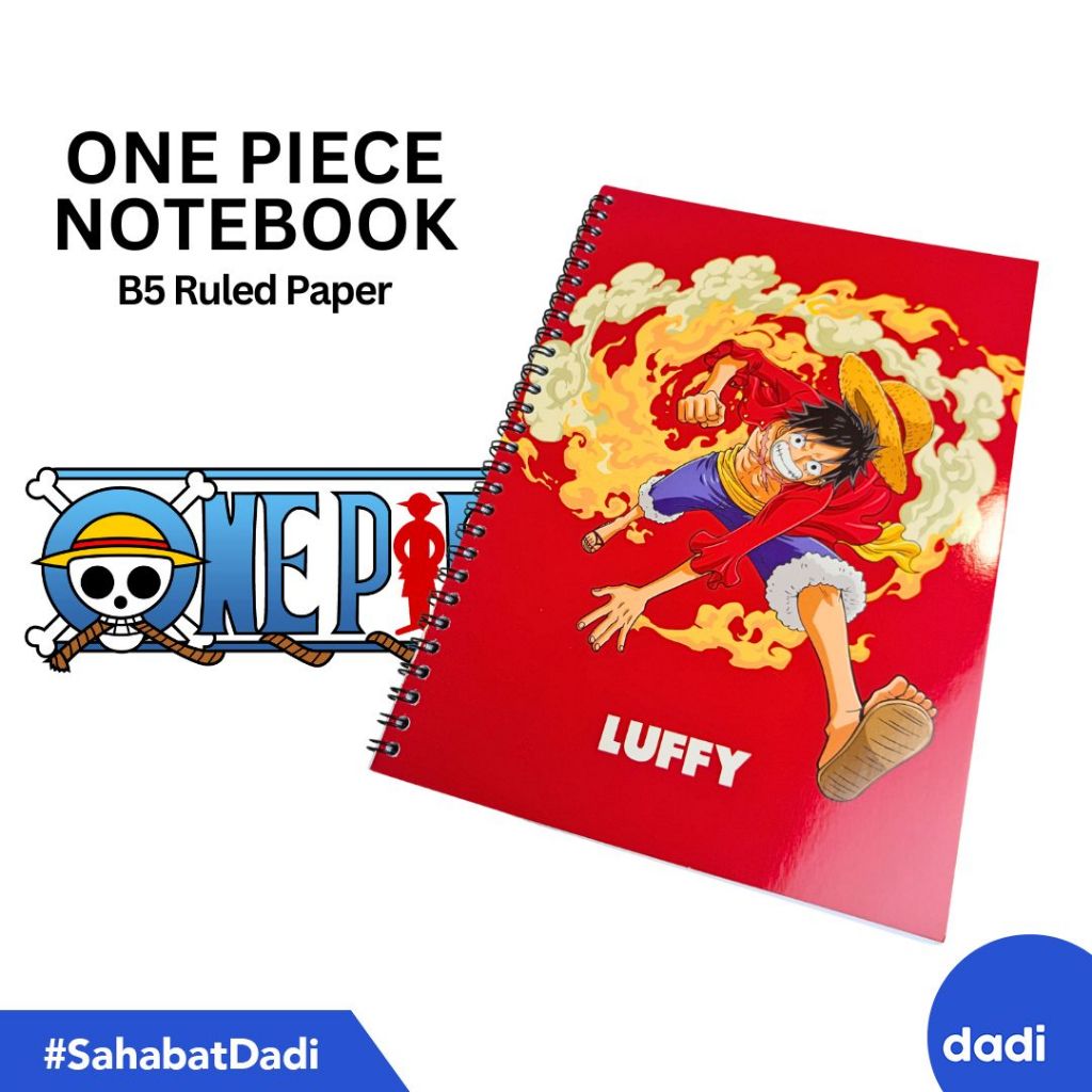 

Dadi - One Piece Notebook - Buku Tulis