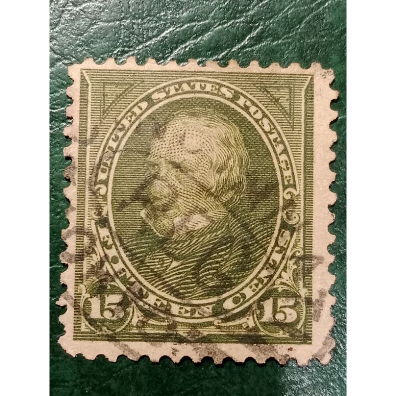 

Prangko USA 15 Cents Henry Clay Tahun 1895 USED