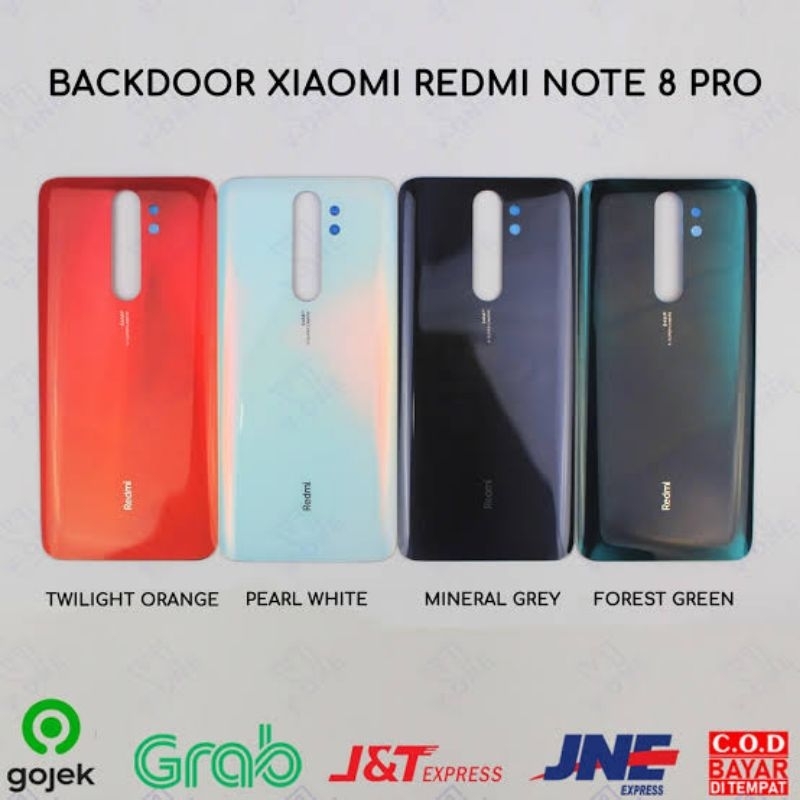 TUTUP CASING/BACKDOR XIAOMI REDMI NOTE 8 PRO