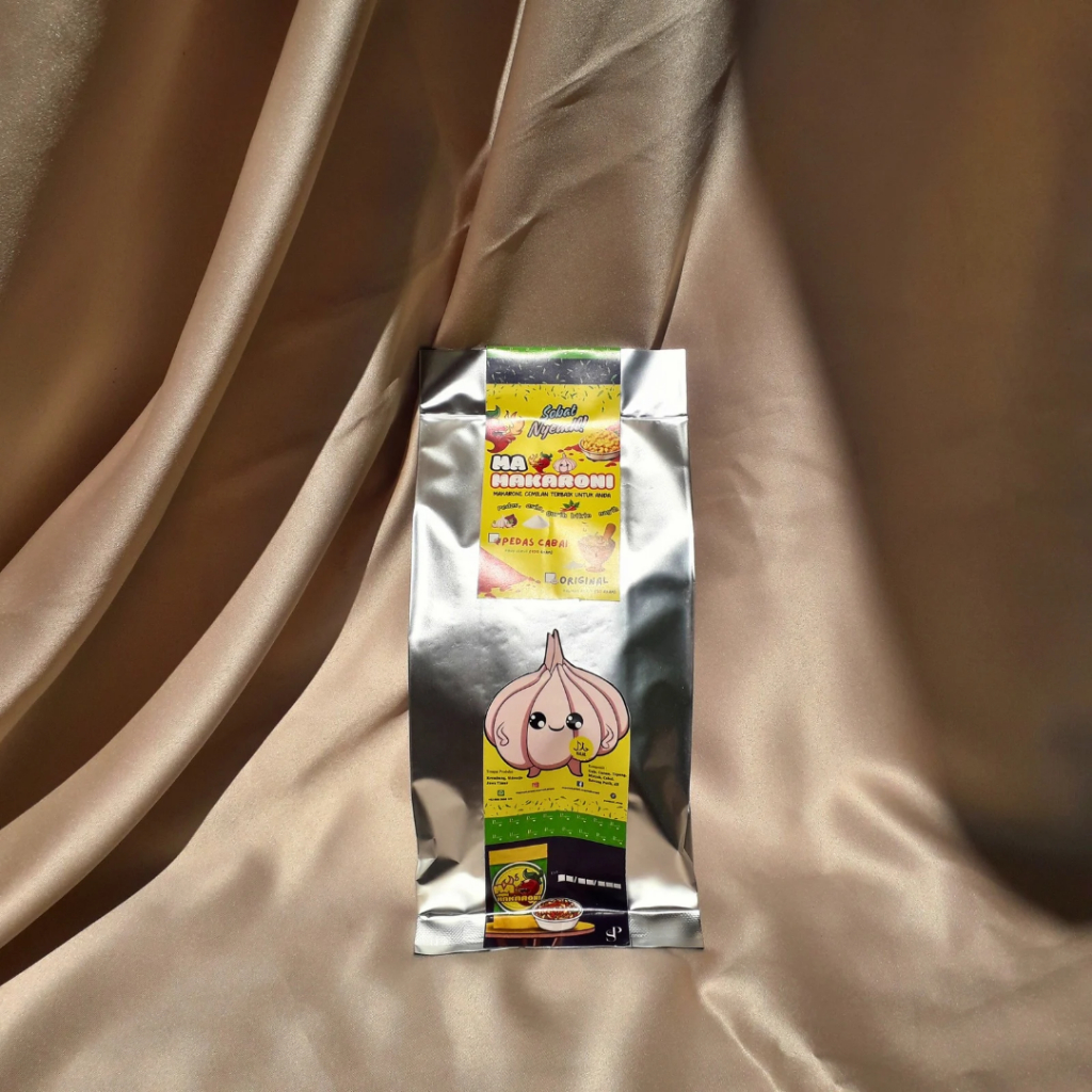 

Mamakaroni Makanan Ringan Makaroni Pedas dan Original Kemasan Pouch Kemasan Sachet Foil