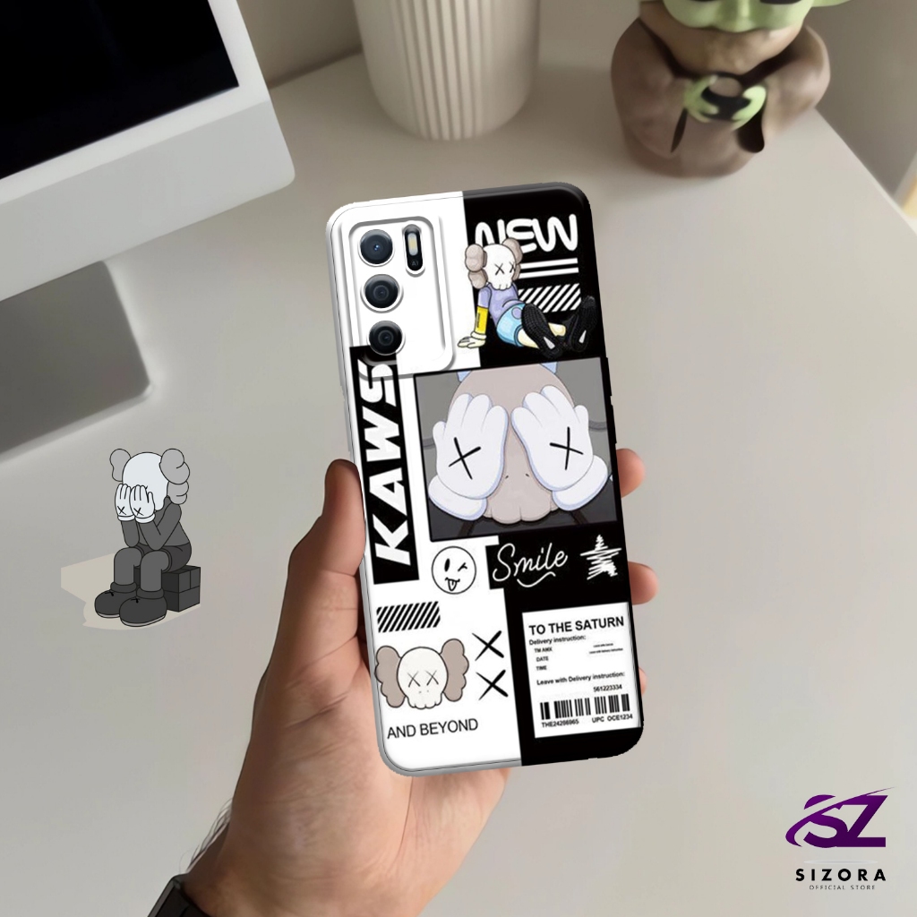 Casing Hp OPPO A16 Softcase silikon Lentur - Skin/Casing Handpone - Kesing Hp Untuk OPPO A16  - Casi