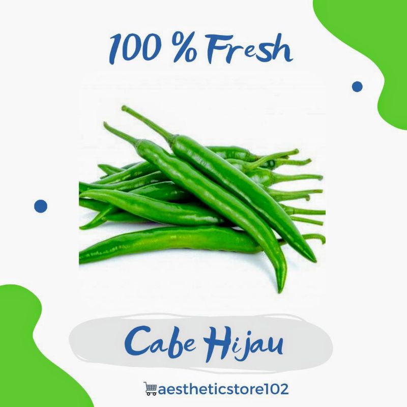 

Cabe Hijau Besar 250 Gram fresh
