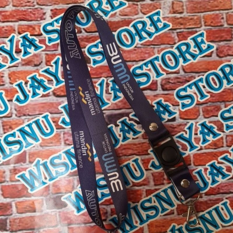 

lanyard tali idcard layer tali gantungan Mandiri Autofest