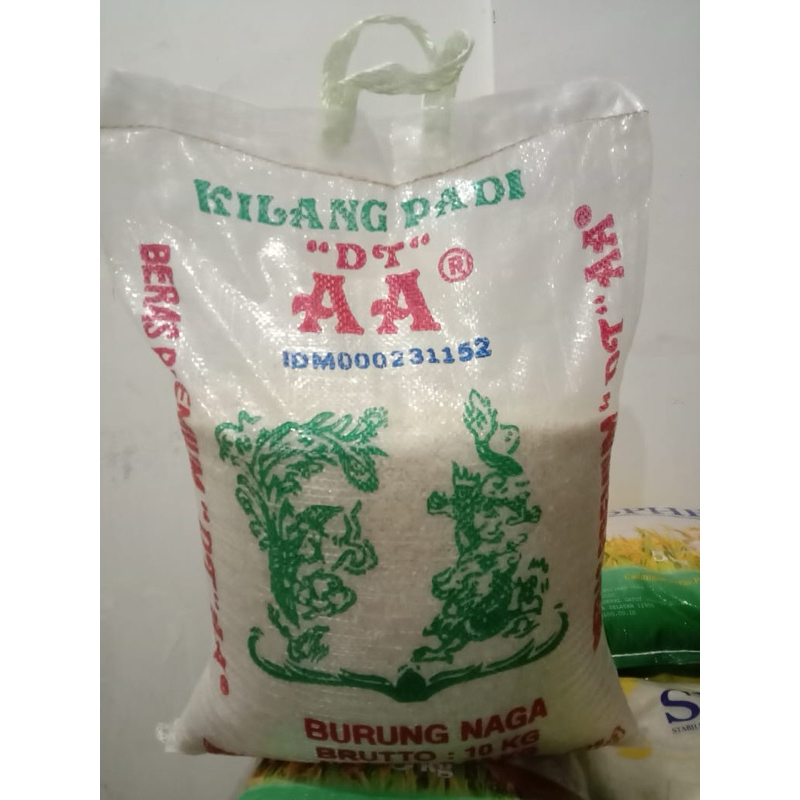 

beras AA / beras burung naga 5kg 10kg kilang padi DT AA/beras premium