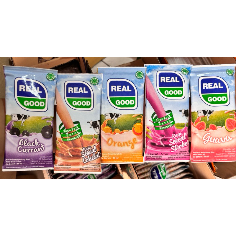 

Real Good Susu Bantal 50ml (satuan)