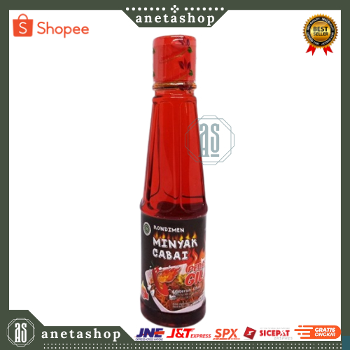 

Kondimen Minyak Cabai Spicy / Minyak Cabe Pedas / Chili Oil 135 ML