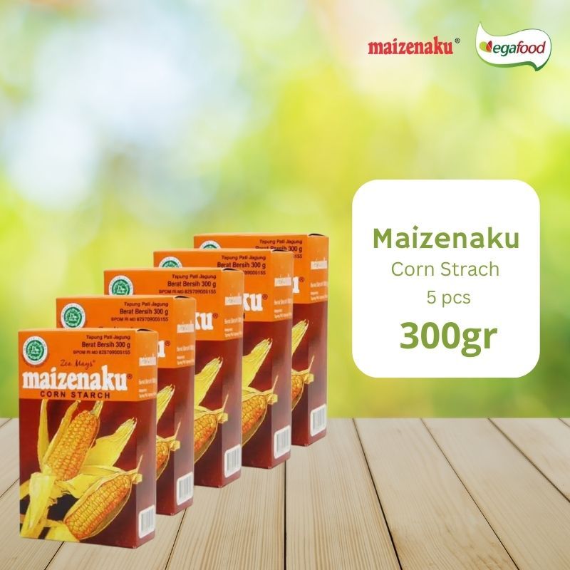

Mazienaku Corn Strach / Tepung Jagung 300 gr ( Kemasan Box ) / Isi 5 pcs /5 box / Best Seller / Instan Halal