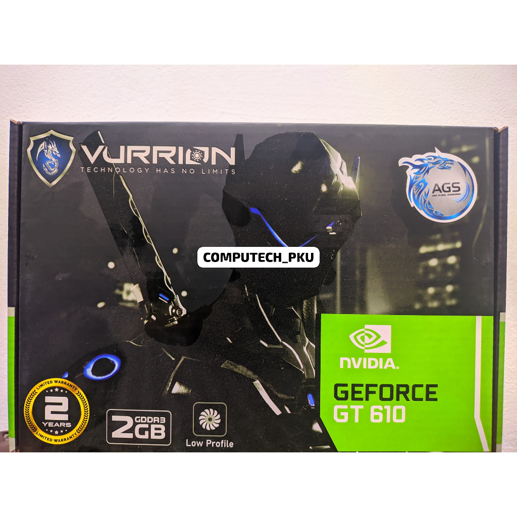 VGA VURRION NVIDIA GT610 DDR3 2GB