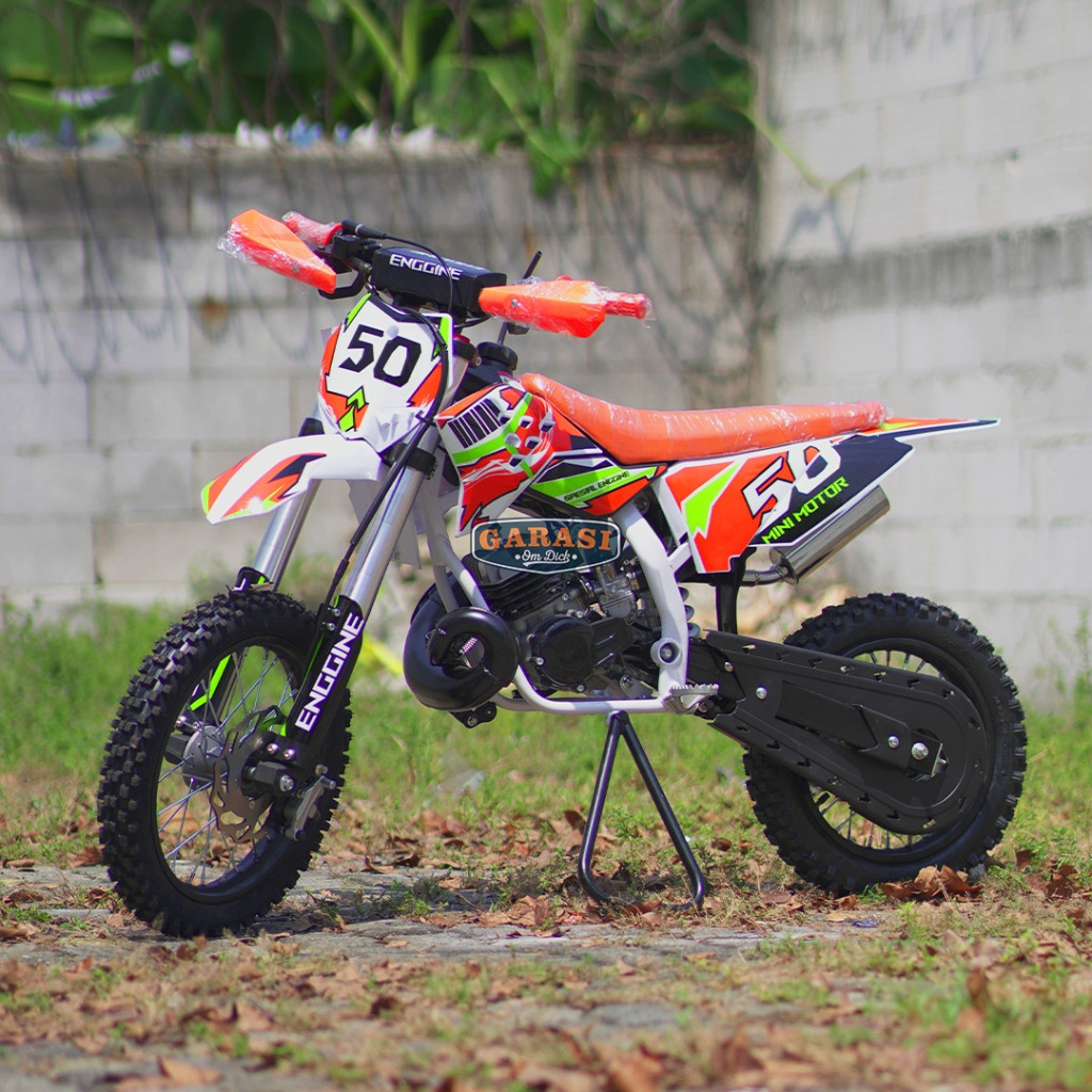 MEDIUM TRAIL MINI MOTO MT6 50CC 2TAK SPECIAL ENGINE