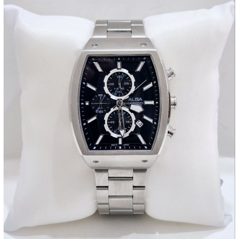 Alba AM3993X1 chrono jam tangan cowok original