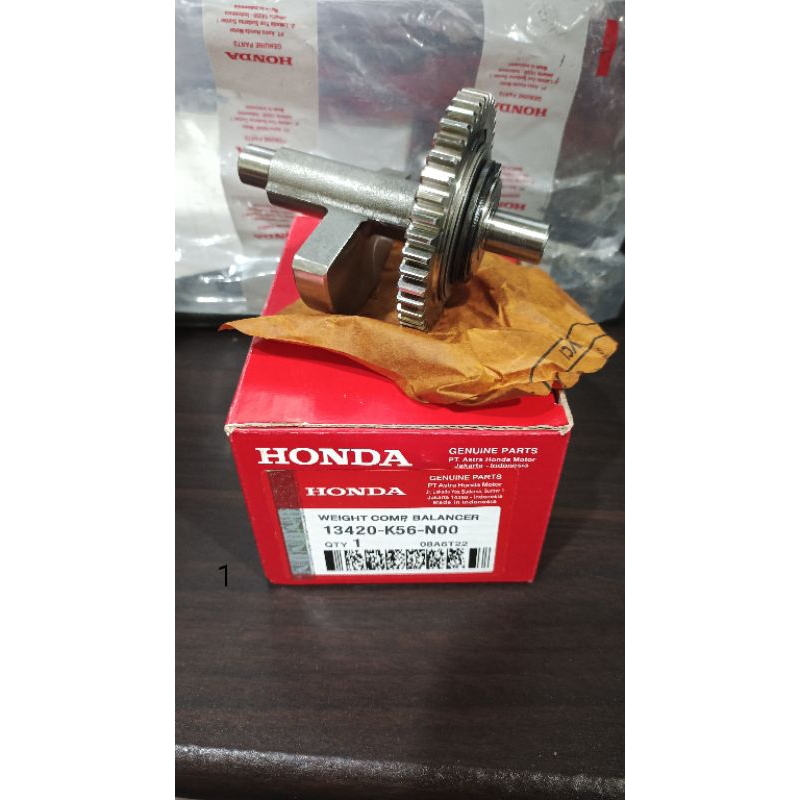 GIGI BALANCER GIR KRUK AS PENYEIMBANG SET K56 HONDA CBR CB 150 R LED SONIC 150 SUPRA GTR 150 CBR150 