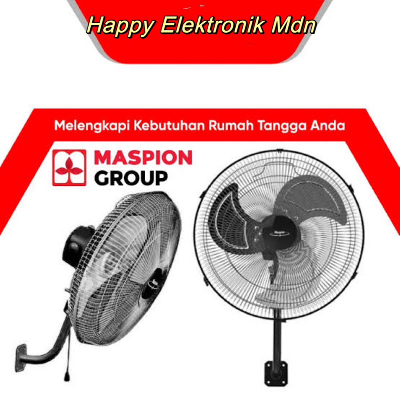 Maspion Power Fan PW455W Maspion Kipas wallfan 18 inci Kipas dinding 18 inch Maspion Kipas dinding M