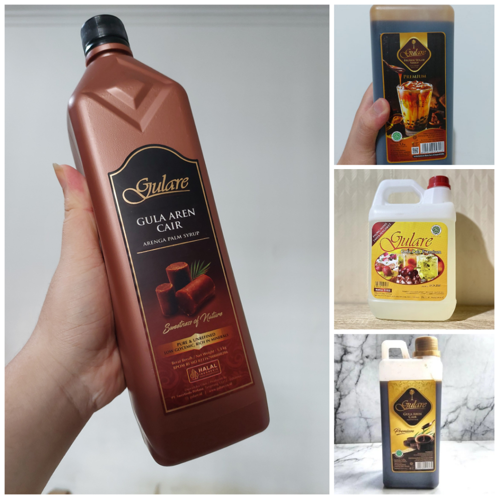 

gulare gula aren cair brown palm sugar drink mix sweetener pemanis minuman halal