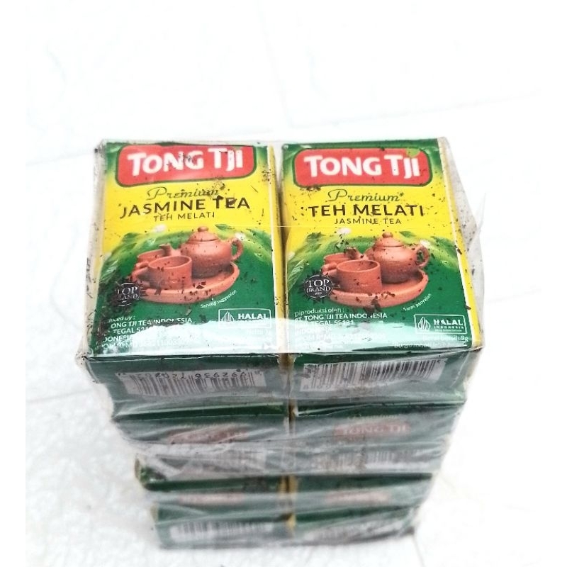 

Teh tubruk cap TONG TJI kecil 1pak 10pcs x 9gr