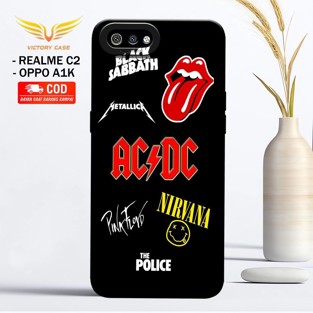 New Band Case - Softcase Oppo A1K / Realme C2 - Terbaru - Case Hp Oppo A1K / Realme C2 - Casing Oppo
