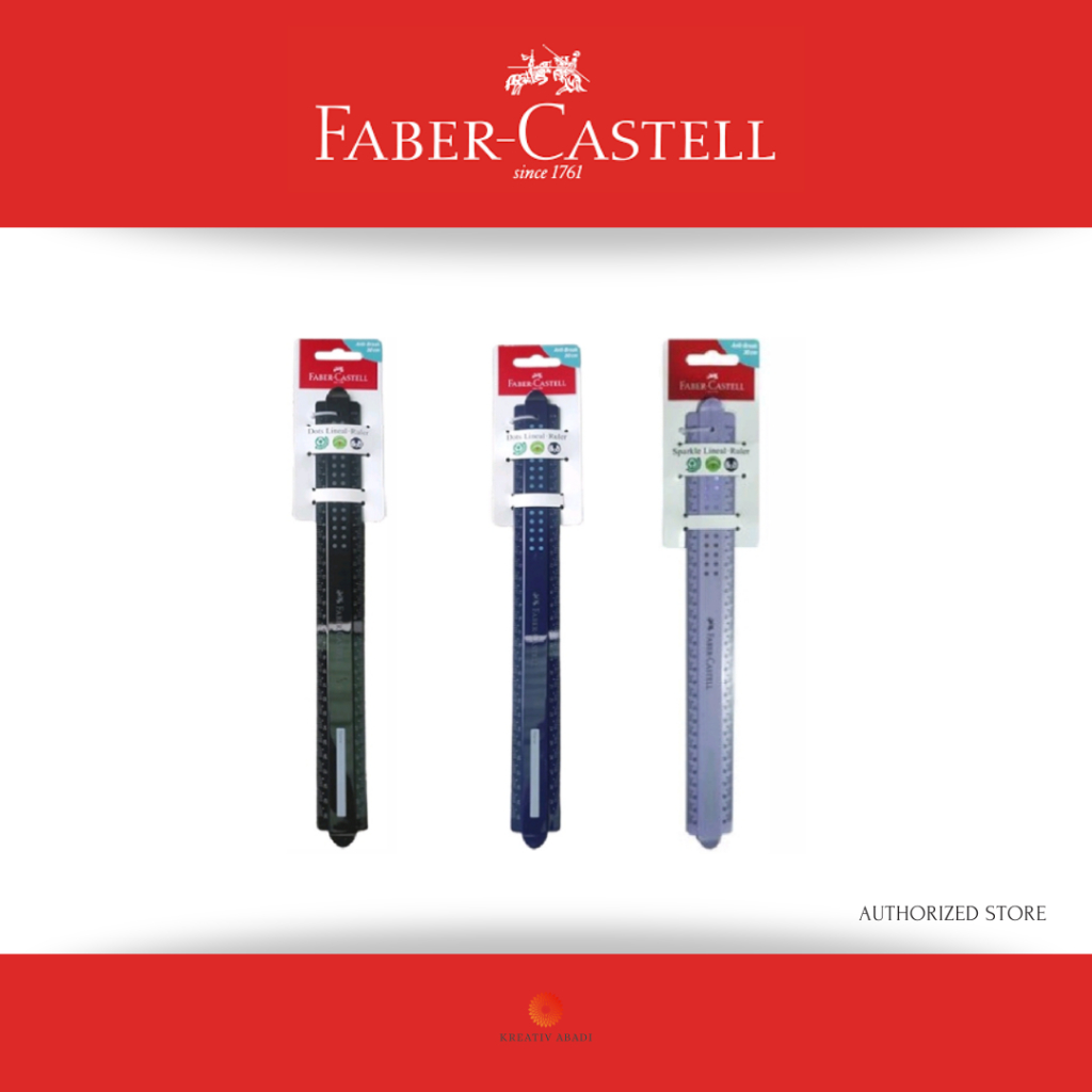 

Faber-Castell Ruler 30cm Dots Lineak