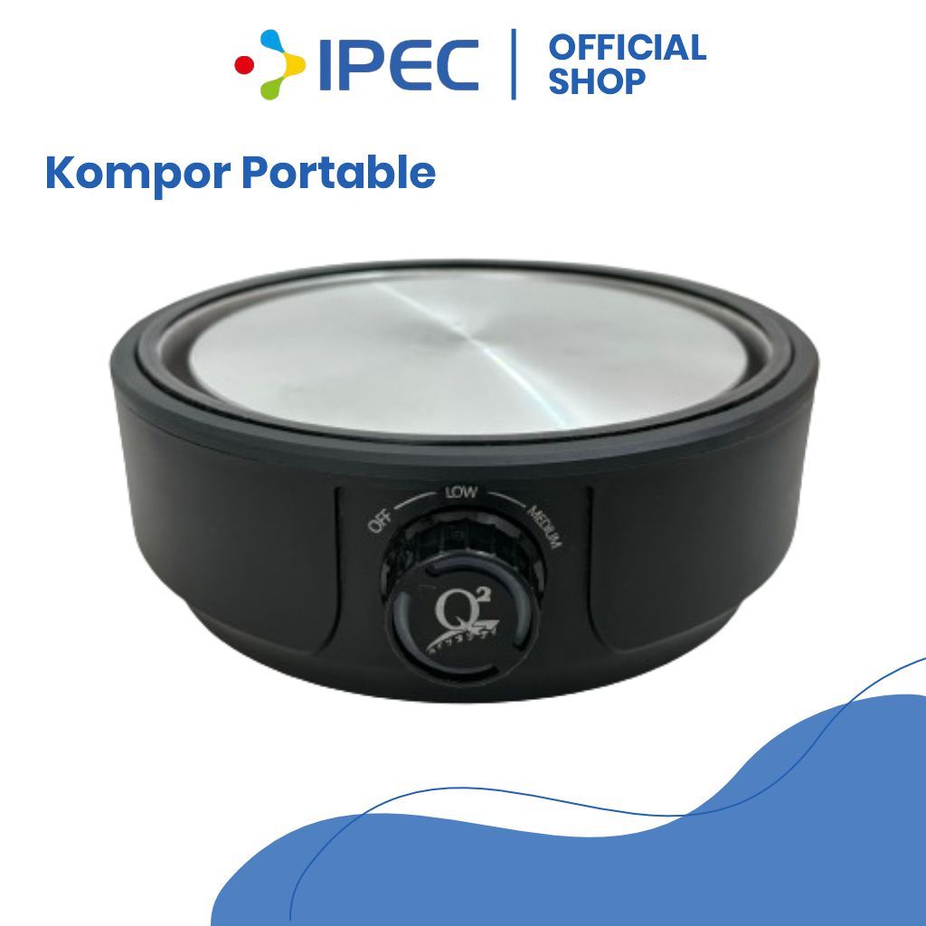 Kompor Listrik Portable Q2 /  Kompor Listrik Single 450Watt Kompor 1 Tungku Perlengkapan Dapur