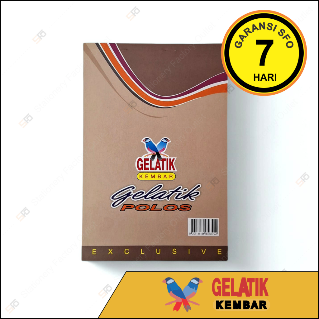 

Buku Polos Gelatik Kembar Besar