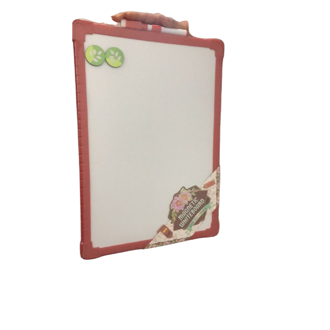 

Magnetic whiteboard Size 250x350mm + Spidol